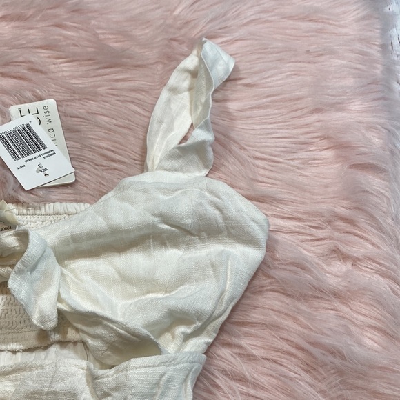 NWT L*Space Morning Star Coverup Dress in White sz S - Picture 7 of 14